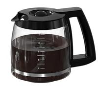 Toefficy Carafe à café en verre 12 tasses pour CHW-12, CHW-12P1, CHW-16, DCC-1100BK, DCC-1120, DCC-1200, DCC-2650, DGB-450, DGB-550BK, DGB-550BK1 Pièce de rechange compatible avec Cuisinart