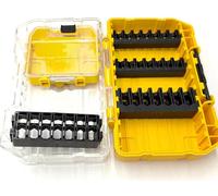 Toefficy DT70801-QZ Boîte de rangement pour embouts avec porte-embout Pièce de rechange pour Dewalt