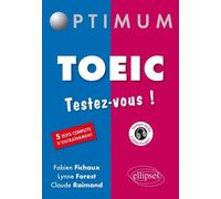 TOEIC - Testez-vous ! - Fabien Fichaux - Ellipses - broché - Méthode de langue