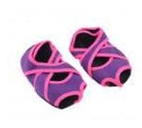 toeless socks women,Chaussettes Yoga pour Femmes Non Glissade, Yoga Wrap Shoes Yoga Pilates Chaussettes Anti-dérapantes avec Orteils Soft Wrap Barre Danse Formation Chaussures avec Poignées pour Homme