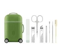 Toenail And Fingernail Clipper Kit - Multifunctional Pedicure Manicure Set | Travel Nail Care Tools For Thick Hard Nails, Precision Portable Grooming Clippers Home, Salon, Office, Personal