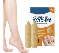 Toenail Repair Patches, Nourishing Care Stickers, Sturdy Blend with Easy Use, Morning Routine with Reliable Support, Lifestyle Utility Item, Compact Aid for Overnight Recovery Grooming