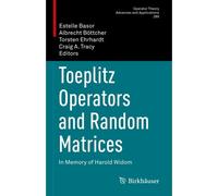 Toeplitz Operators And Random Matrices
