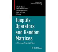 Toeplitz Operators And Random Matrices