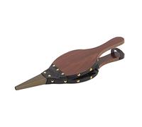 Toeponeer Soufflet de cheminée en bois 15.0X5 pouces, souffleur d'air manuel, outils de cheminée avec sangle de suspension pour barbecue de Camping en plein Air