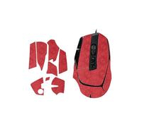 toergy 1 lot de bandes antidérapantes pour Logitech G G502 X Plus, résistant à la transpiration, facile à utiliser, design autocollant, kit de mise à niveau de souris professionnel, motif flocons de