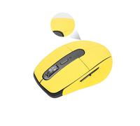 toergy 1 lot de bandes antidérapantes pour Logitech MX Anywhere 3S, résistant à la transpiration, facile à utiliser, design autocollant, kit de mise à niveau de souris professionnel, jaune