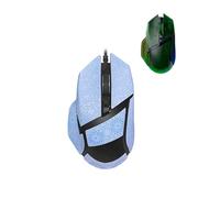 toergy 1 lot de bandes antidérapantes pour Razer Basilisk V3 Pro, résistant à la transpiration, facile à utiliser, design autocollant, kit de mise à niveau de souris professionnel, motif flocon de