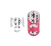 toergy 1 lot de bandes antidérapantes pour souris Rapoo VT2 MAX, résistant à la transpiration, facile à utiliser, design autocollant, kit de mise à niveau de souris professionnel, motif imprimé blanc