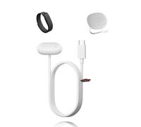 toergy Câble de charge pour Google Fitbit Air, câble USB de charge magnétique rapide avec design léger et durable, sac de rangement de voyage en silicone portable inclus