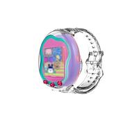toergy Coque de protection en silicone pour Tamagotchi Uni - Coque souple anti-chute et anti-chocs - Accessoire électronique pour animaux de compagnie avec bracelet - Protection pour machine de jeu