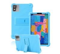 toergy Coque en silicone pour tablette Blackview Link 2 8,68" - Ouverture précise - Anti-chocs et anti-rayures - Réglage multi-angle - Sensation confortable - Bleu clair