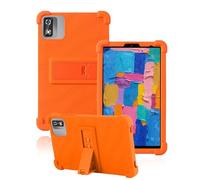 toergy Coque en silicone pour tablette Blackview Link 2 8,68" - Ouverture précise - Anti-chocs et anti-rayures - Réglage multi-angle - Sensation confortable - Orange