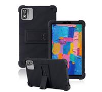 toergy Coque en silicone pour tablette Blackview Link 2 8,68" - Ouverture précise - Anti-chocs et anti-rayures - Réglage multi-angle - Sensation confortable - Noir