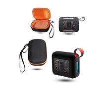 toergy Ensemble étui et sac de transport pour haut-parleur JBL Go 5 - Housse en silicone résistante aux chocs, protection anti-poussière et étanche pour haut-parleur Bluetooth portable - Utilisation