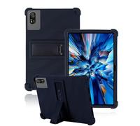 toergy Étui de protection en silicone pour tablette Blackview Mega 8 13" - Ouverture précise - Anti-chocs et anti-rayures - Réglage multi-angle - Sensation confortable - Noir
