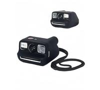 toergy Étui de protection pour Polaroid Go, respectueux de l'environnement, en matériau durable, étui de voyage pratique avec découpes précises, résistant aux chocs et à la poussière, noir