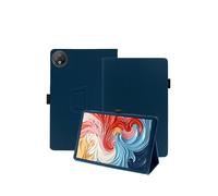 toergy Étui de protection pour tablette DOOGEE V Pad avec dragonne, support et fonction anti-chute - Design fin et simple - Bleu