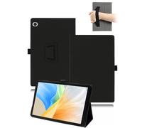 toergy Étui de protection pour tablette Wacom MovinkPad 11 11,45" 2025 avec dragonne, support et fonction anti-chute - Design fin et simple - Noir