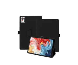 toergy Étui de protection pour tablette ZTE Nubia Pad Pro avec dragonne, support et fonction anti-chute - Design fin et simple - Noir