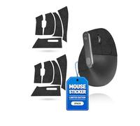 toergy Lot de 2 bandes antidérapantes pour souris Logitech MX Vertical, résistant à la transpiration, facile à utiliser, design autocollant, kit de mise à niveau de souris professionnel, motif imprimé