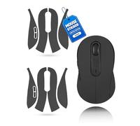 toergy Lot de 2 bandes antidérapantes pour souris Logitech Signature M650 L, résistantes à la transpiration, faciles à utiliser, design autocollant, kit de mise à niveau de souris professionnel, gris
