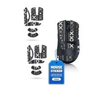 toergy Lot de 2 bandes antidérapantes pour souris Razer DeathAdder V4 Pro, résistant à la transpiration, facile à utiliser, design autocollant, kit de mise à niveau de souris professionnel, motif