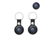 toergy Lot de 2 coques de protection en silicone pour Motorola Moto Tag Smart Anti-perte Tracker Porte-clés - Coque durable et élégante, imperméable, anti-chute, noir