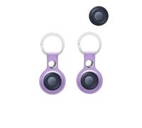 toergy Lot de 2 coques de protection pour Motorola Moto Tag Smart Anti-perte Tracker Porte-clés en silicone - Coque durable et élégante, imperméable, anti-chute, violet clair