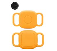 toergy Lot de 2 coques de protection pour tracker Mili anti-perte - Coque durable et élégante, imperméable, anti-chute - Orange