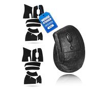 toergy Lot de 2 tapis antidérapants pour souris Logitech Lift Vertical, résistants à la transpiration, autocollants, faciles à installer, kit de mise à niveau de souris professionnel avec motif flocon