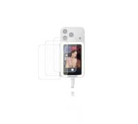 toergy Lot de 3 films protecteurs d'écran en verre trempé 9H HD pour Insta360 Snap - Anti-rayures et sans bulles, résistant aux chocs, HD transparent