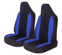 Toets 2 pièces Housse Siege Voiture pour Subaru WRX 2021-2025, Avant Non Slip Confortable Respirant De Housses Siège Voiture Intérieurs Accessoires,C/Blue