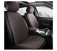 Toets Coussin Siège Voiture pour VW T ROC SUV/R-Line (A11) 2017-2026, Quatre Saisons Universelles De Coussins Lin-Respirant AntidéRapante SièGes Protection Accessoires,E/Coffee