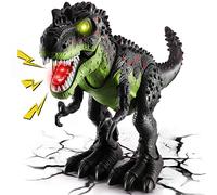 TOEY PLAY 47CM Dinosaure Jouet Enfants, Grande T-Rex Figurine Dinosaures, Marche, Rugissent, Jouet Dino Robot avec Lumières et Sons, Éducatif Cadeau pour Garçons Filles 3 4 5 6 Ans