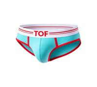 TOF Paris - sous-vêtement Slips Hommes - French Brief Turquoise - 1x Taille M