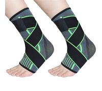 TOFBS Chevillière Compression Bandage Élastique Maintien Cheville Protection Articulation Soutien Réglable Stabilisateur Malléole