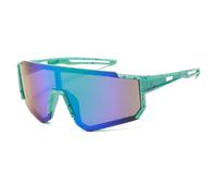 TOFBS Lunettes de Soleil pour Enfants Mode Légères Polarisées - Protection UV400 pour le Vélo et le Sport (Vert)