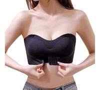 TOFBS Soutien Gorge sans Bretelles Invisible Bandeau Forme Bustier avec Armature Adhésif Maintien Parfait Confortable sous Vêtement Quotidien