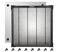 Tofelf Laser Honeycomb Table de travail pour machine à graver laser, table en nid d'abeille, protection laser, protection de bureau, 440 x 440 x 22 mm, compatible avec coupe-laser et graveur laser