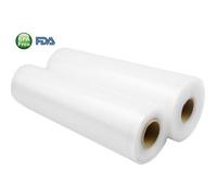 Tofern 2 Rouleaux Sous Vide Gaufrés pour Machine Mise Sous Vide 28 cm X 5 mètres Sans BPA Sécurité Sac Rouleau de Film Sous V b12562
