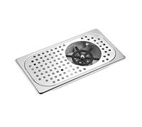 Tofficu 1 Ensemble lave-verre lave-tasses pour évier accessoires d'évier de cuisine rondelle nettoyage pro verre rinceur -bouteilles en Acier inoxydable