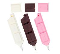 Tofficu 1 Ensemble Stylo À Bille En Chocolat Stylos À Chocolat s À Bille À Bille Sympas Pour Femmes Amusants Pour Adultes Fournitures De Bureau 3 pièces