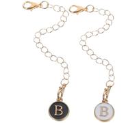 Tofficu 1 Jeu Pendentif Lettre Avec Chaîne Décorative Pour Gobelet Accessoire De Décoration Pour Tasses Et Sacs Charms De Petite Pour Personnaliser Vos Objets 2 Pièces