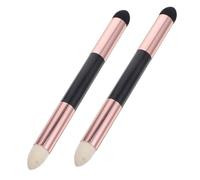 Tofficu 1 Jeu Stylo Éponge Eponge Éponge Réutilisable Poli En Aluminium Pour Bonbons Plaque Tournante Mélangeur De Maquillage Éponges Bâtons De Mélange Abdos Rose Gold 2 Pièces