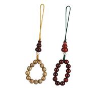 Tofficu 1 Lot De 2 Sangles De Téléphone Portable Porte-Clés Fermoir De Manchette Pendante Pour Automobile Sangle De Poignet Pour Téléphone Lanière Pour Téléphone Tressé Couple
