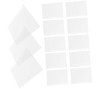 Tofficu 10 Ensembles de Couvertures Plastiques pour Cahiers à Mobiles Protège-cahier Transparent et Rechargeable pour Bureaux Écoles et Journaux Budget et Facile à Remplacer
