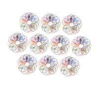 Tofficu 10 ensembles de Fractions Outils Pédagogiques pour Apprentissage des Fractions Fournitures Éducatives Mathématiques Manipulatives pour Calculs Addition Soustraction Multiplication