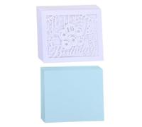Tofficu 10 Ensembles Unique Hollow Design Birthday Greeting Cards For Party Blessing Supplies