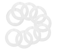Tofficu 10 Pièces Caches Décoratifs pour Tuyaux PVC Collerette à Réutilisables Cache Muraux pour Chauffage Eau Gaz Robinet Salle de Bain Décoration Pratique